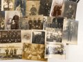 Kaiserreich und 1.Weltkrieg, Konvolut 50 Fotos, meist im Postkartenformat