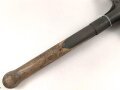Frankreich 1. Weltkrieg, Spaten Hersteller GOUVY datiert 1906, überlackiertes Stück