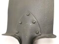 Frankreich 1. Weltkrieg, Spaten Hersteller GOUVY datiert 1906, überlackiertes Stück