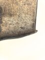 Kaiserreich und 1. Weltkrieg, Spaten Modell 1874. Überlackiertes Stück ohne erkennbare Stempelung