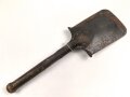Kaiserreich und 1. Weltkrieg, Spaten Modell 1874. Ungereinigtes Stück ohne erkennbare Stempelung