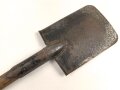 Nationale Volksarmee der DDR, Feldspaten erste Ausführung. Ungereinigtes Stück