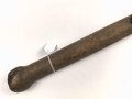 Kaiserreich und 1. Weltkrieg, Spaten Modell 1898, ungereinigtes Stück