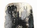 Kaiserreich und 1. Weltkrieg, Spaten Modell 1898, überlackiertes Stück mit Herstellerstempel