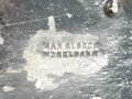 Kaiserreich und 1. Weltkrieg, Spaten Modell 1898, überlackiertes Stück mit Herstellerstempel