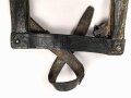 Serbien verrmutlich 1.Weltkrieg, lederne Spatentasche mit Herstellerstempel, ungereinigtes Stück