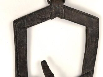 Serbien verrmutlich 1.Weltkrieg, lederne Spatentasche , ungereinigtes Stück