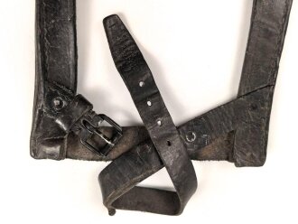 Serbien verrmutlich 1.Weltkrieg, lederne Spatentasche ,...