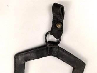 Serbien verrmutlich 1.Weltkrieg, lederne Spatentasche , ungereinigtes Stück