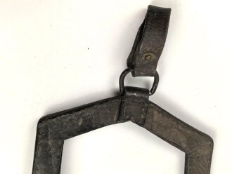 Serbien verrmutlich 1.Weltkrieg, lederne Spatentasche , ungereinigtes Stück
