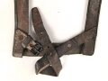 Serbien verrmutlich 1.Weltkrieg, lederne Spatentasche , ungereinigtes Stück