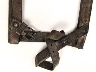 Serbien verrmutlich 1.Weltkrieg, lederne Spatentasche ,...
