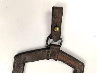 Serbien verrmutlich 1.Weltkrieg, lederne Spatentasche , ungereinigtes Stück