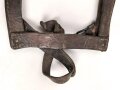 Serbien verrmutlich 1.Weltkrieg, lederne Spatentasche , ungereinigtes Stück
