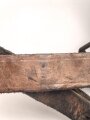 Serbien verrmutlich 1.Weltkrieg, lederne Spatentasche , ungereinigtes Stück