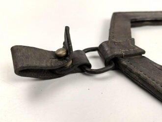 Serbien verrmutlich 1.Weltkrieg, lederne Spatentasche , ungereinigtes Stück