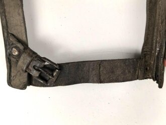 Serbien verrmutlich 1.Weltkrieg, lederne Spatentasche , ungereinigtes Stück