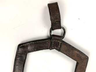 Serbien verrmutlich 1.Weltkrieg, lederne Spatentasche , ungereinigtes Stück