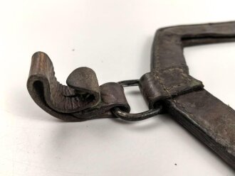 Serbien verrmutlich 1.Weltkrieg, lederne Spatentasche , ungereinigtes Stück