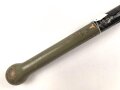 Reichswehr, Spaten Modell 1898, überlackiertes Stück, datiert 1934. Ungereinigt