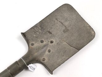 Frankreich 1. Weltkrieg, Spaten ohne Hersteller. Blatt...