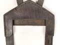Bulgarien, Spatenleder aus der Zeit des 1. Weltkrieg mit deutschem Hersteller. Guter Zustand, ungereinigt