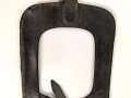 Argentinien, Spatenleder aus der Zeit des 1. Weltkrieg. Ungereinigt