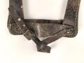 Ungarn , Spatenleder aus der Zeit des 1. Weltkrieg. Für den Spaten M-1910. Ungereinigt