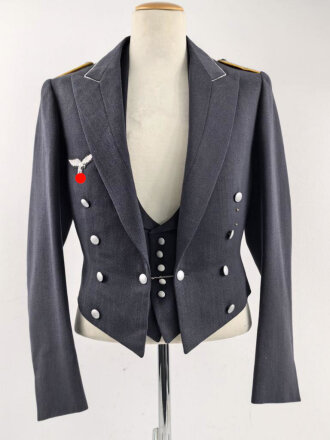 Luftwaffe, Weste und Jacke zum Gesellschaftsanzug. Beides...