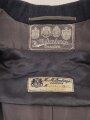 Luftwaffe, Weste und Jacke zum Gesellschaftsanzug. Beides mit Schneideretikett von Miltenberger Dresden für einen Leutnant Kellner, datiert 1937. Sehr guter Zustand, der Brustadler original vernäht.