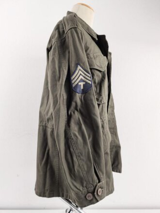 U.S.Army 2. Weltkrieg, REPRODUKTION Feldjacke Modell 1943. Grösse 42R, guter Zustand, Einzelstück aus Sammlungsumstellung