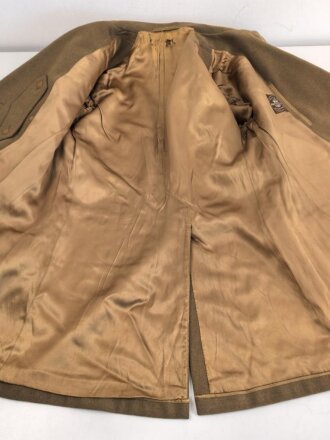 U.S. Army 2. Weltkrieg, 1942 dated officers overcoat, size 37R, good condition
