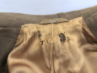 U.S. Army 2. Weltkrieg, 1942 dated officers overcoat, size 37R, good condition