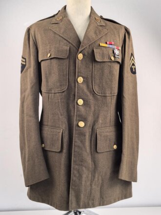 U.S. Army 2. Weltkrieg, "Class A" Ausgehuniform...