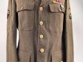 U.S. Army 2. Weltkrieg, "Class A" Ausgehuniform , sehr guter Zustand, datiert 1940, size 40L.