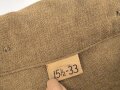 U.S. Army 2. Weltkrieg, Hemd für Mannschaften, spezielle Ausführung mit " gas flap",. Getragenes Stück, Grösse 15 1/2 - 33