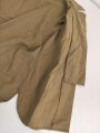 U.S. Army 2. Weltkrieg, Hemd für Mannschaften, spezielle Ausführung mit " gas flap",. Getragenes Stück, Grösse 15 1/2 - 33