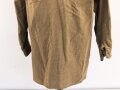 U.S. Army 2. Weltkrieg, Hemd für Mannschaften, spezielle Ausführung mit " gas flap",. Getragenes Stück, Grösse 15 1/2 - 33