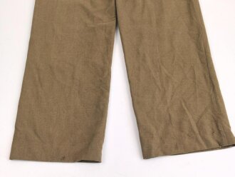 U.S. Army 2. Weltkrieg, Hose für Mannschaften, Modell 1937, getragenes Stück