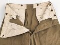 U.S. Army 2. Weltkrieg, Hose für Mannschaften, Modell 1937, getragenes Stück
