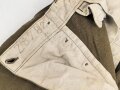 U.S. Army 2. Weltkrieg, Hose für Mannschaften, Modell 1937, getragenes Stück