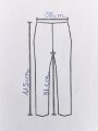 U.S. Army 2. Weltkrieg, Hose für Mannschaften, Modell 1937, getragenes Stück
