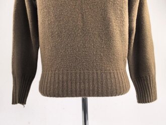 U.S. Army 2. Weltkrieg ?, "High net sweater" könnte auch nach dem Krieg produziert sein. getragenes Stück