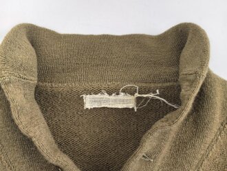 U.S. Army 2. Weltkrieg ?, "High net sweater" könnte auch nach dem Krieg produziert sein. getragenes Stück