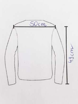 U.S. Army 2. Weltkrieg ?, "High net sweater" könnte auch nach dem Krieg produziert sein. getragenes Stück