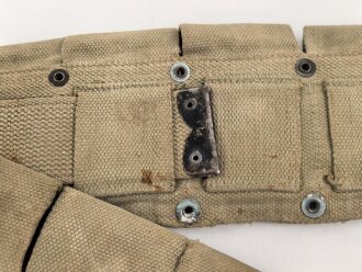 U.S. Army 2. Weltkrieg, Modell 1923 "Cartridge belt". Gebraucht