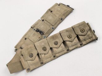 U.S. Army 2. Weltkrieg, Modell 1923 "Cartridge belt". Gebraucht