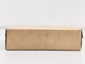 U.S. Army WWII, empty cardboard box for "10 First Aid Packets" Carlisle green
