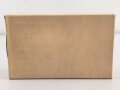U.S. Army WWII, empty cardboard box for "10 First Aid Packets" Carlisle green