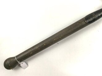 Klappspaten Wehrmacht. überlackiertes Stück , Hersteller gcq 41. Ungereinigt